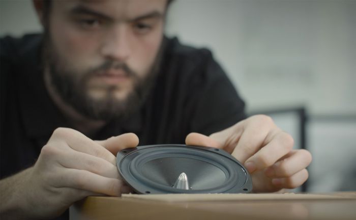 Loudspeaker production at the Rega factory
