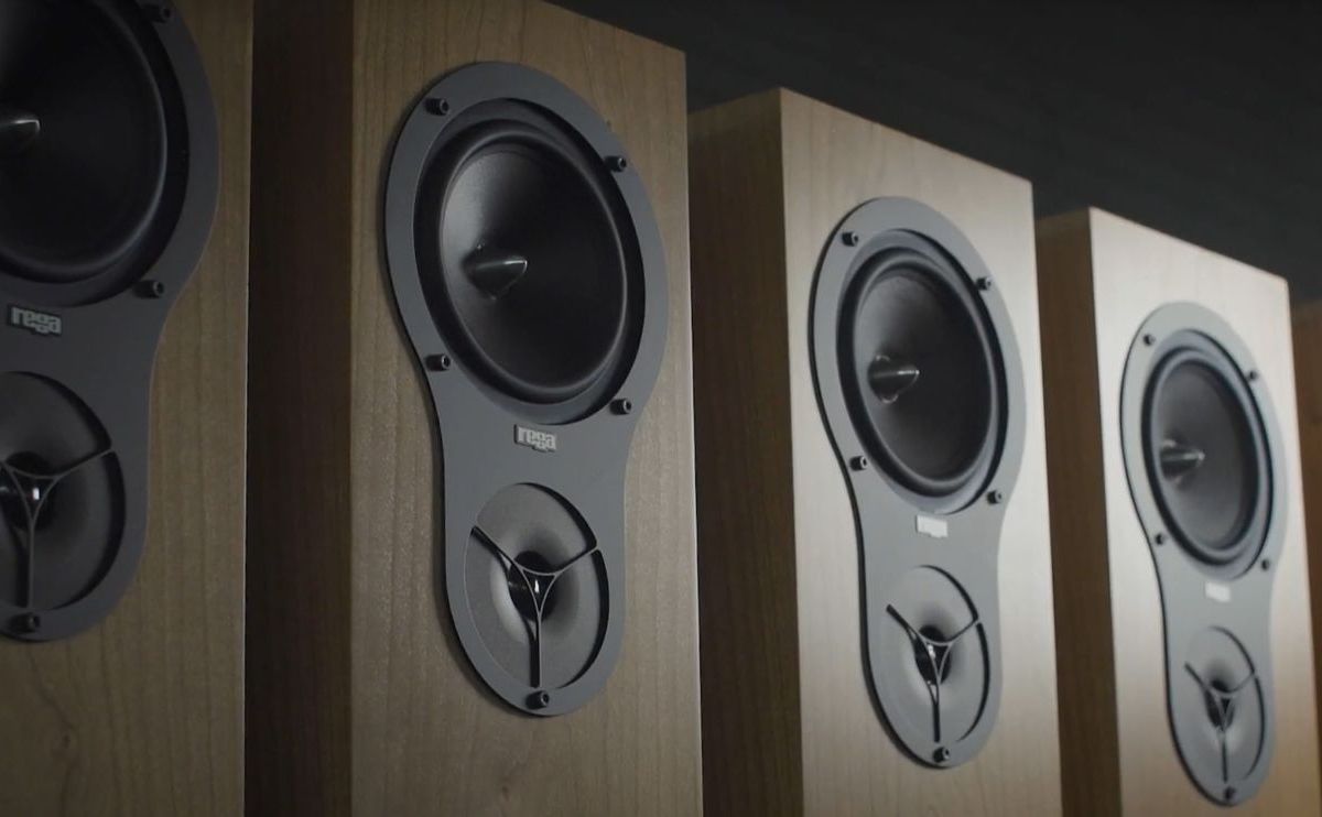 A set of Rega's loudspeakers.