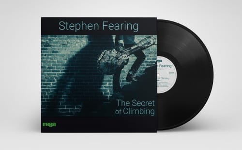 A vinyl record of Stephen Fearing's 