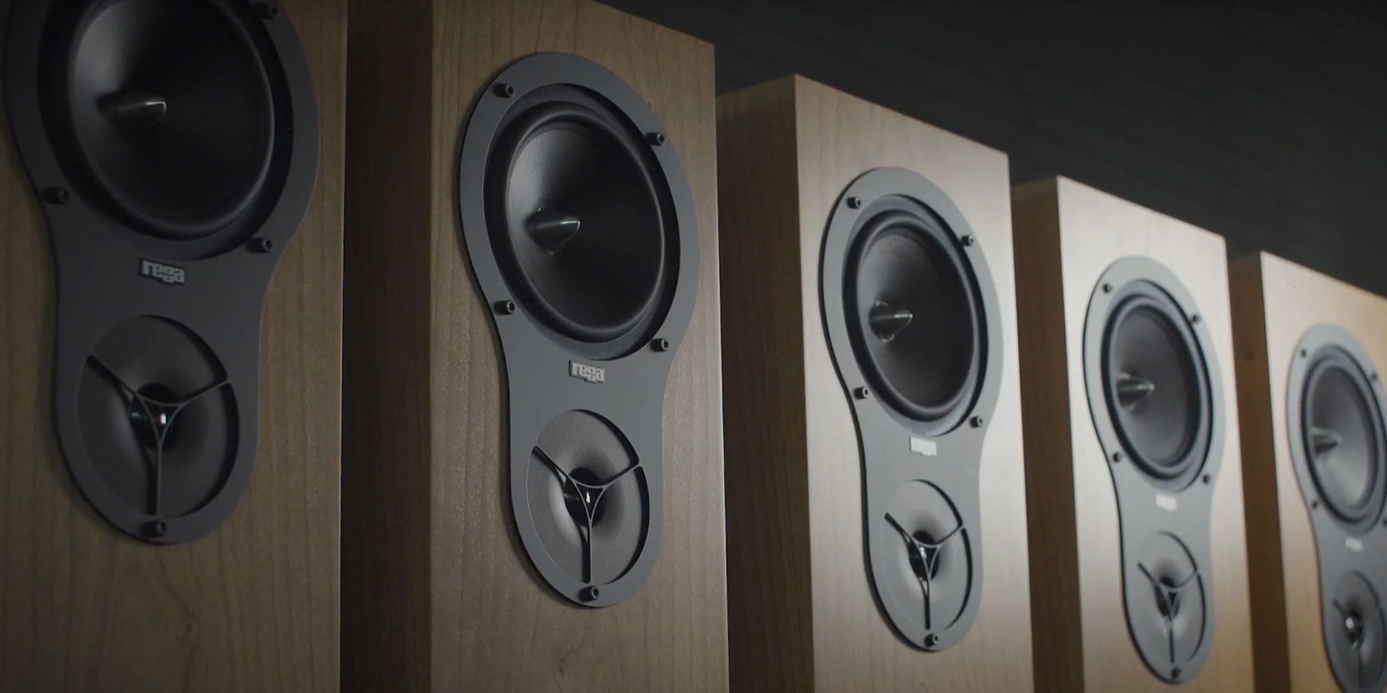 A set of Rega's loudspeakers.