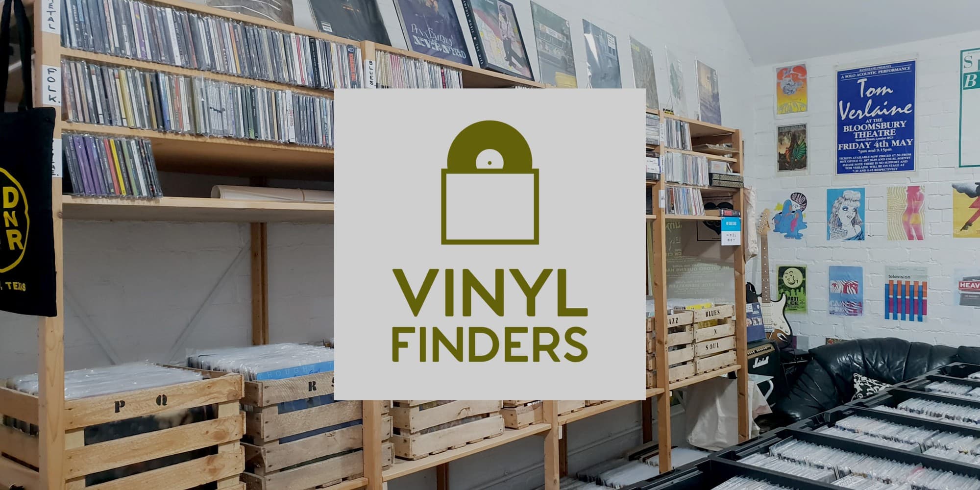 Vinylfinders record and CD shop