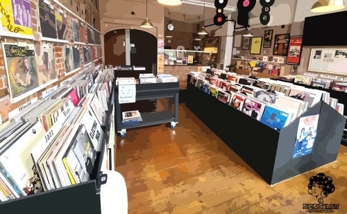81 Renshaw record shop