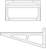 Planar 8/10/Naia Wall Bracket